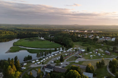 Camping i Sikfors, Norrbotten