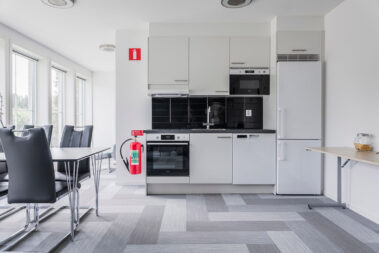 Större konferensrummet har eget kök