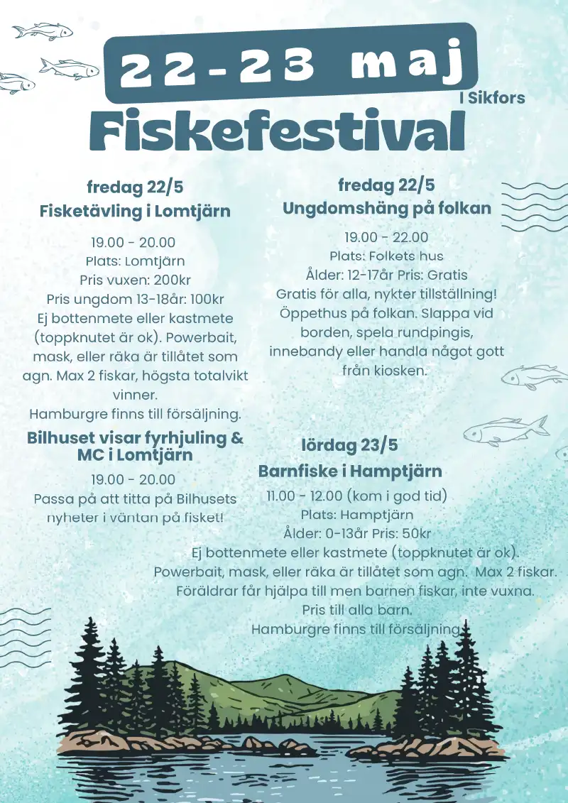 Program fiskefestivalen Program fiskefestivalen