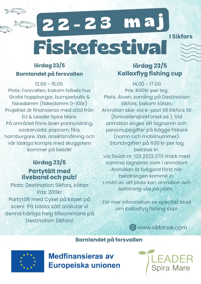 Program fiskefestivalen Program fiskefestivalen